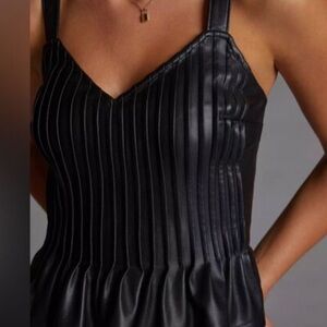 Anthropologie brand Letmebe Pleated Top